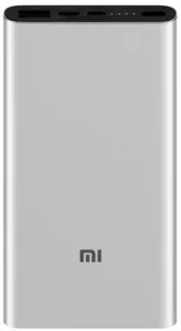 Портативное зарядное устройство Xiaomi Mi Power Bank 3 10000mAh Silver (PLM12ZM) фото