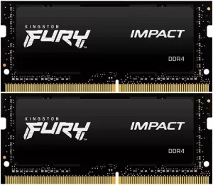 Оперативная память Kingston FURY Impact 2x32GB DDR4 SODIMM PC4-25600 KF432S20IBK2/64 фото