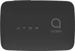 4G Wi-Fi роутер Alcatel LINKZONE MW45V (черный) фото