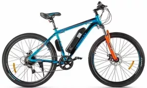 Электровелосипед Eltreco XT 600 D 2021 (синий/оранжевый) фото