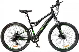Электровелосипед Green City Walter черно-зеленый фото