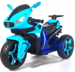 Детский электромотоцикл Igro TD 6688 (синий) фото