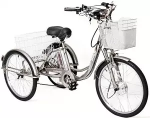 Электровелосипед Izh-Bike Farmer внедорожный (2022) серебристый фото