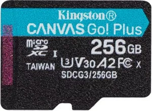 Карта памяти Kingston Canvas Go! Plus microSDXC 256Gb (SDCG3/256GBSP) фото