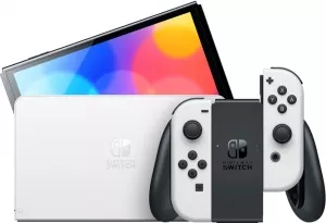 Игровая приставка Nintendo Switch OLED (белый) фото