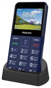 Philips Xenium E207 (синий) фото
