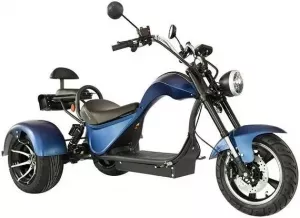 Электроскутер SKYBOARD Trike Chopper-4000 Pro Fast SKY0001803 (синий) фото