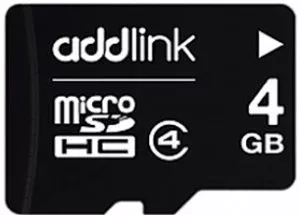 Карта памяти Addlink microSDHC 4Gb Class 4 (ad04GBMSH204) фото