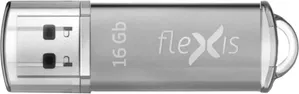 USB-флэш накопитель Flexis RB-108 2.0 16GB (серебристый) фото