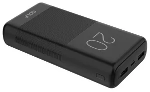 Портативное зарядное устройство GOLF G81 20000 mAh (черный) фото
