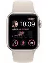 Умные часы Apple Watch SE 2 40 мм (алюминиевый корпус, звездный свет/звездный свет, спортивный силиконовый ремешок) фото 2