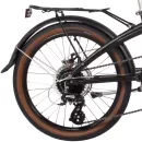 Велосипед Novatrack Town alloy 8 D 2024 (черный) фото 6