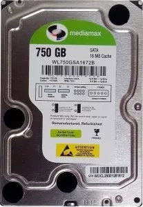 Жесткий диск MediaMax (WL750GSA) 750Gb  фото