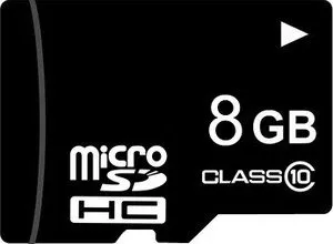 Карта памяти MicroSDHC MicroSDHC 8Gb Class 10 (13612-MC10SD08) фото