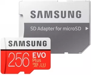 Карта памяти Samsung Evo Plus microSDXC 256Gb (MB-MC256GA/RU) фото