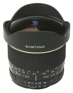 Объектив Samyang 8mm f/3.5 Aspherical IF MC Fish-eye фото
