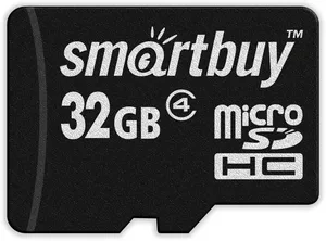 Карта памяти SmartBuy microSDHC 32GB (SB32GBSDCL4-00) фото