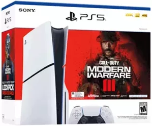 Игровая приставка Sony PlayStation 5 Slim + Call of Duty Modern Warfare III (цифровой ключ) фото