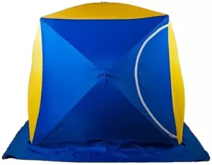 Палатка для зимней рыбалки Стэк КУБ 2 (1.85х1.85х1.85м) фото