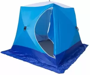 Палатка для зимней рыбалки Стэк Куб-2 Long (трехслойная) фото