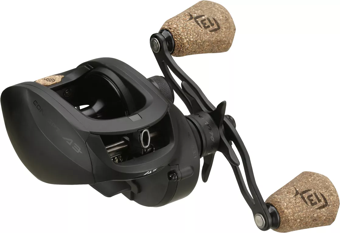 13 Fishing Concept A3 Casting Reel 6.3:1 Gear Ratio LH 3 CA3-6.3-LH