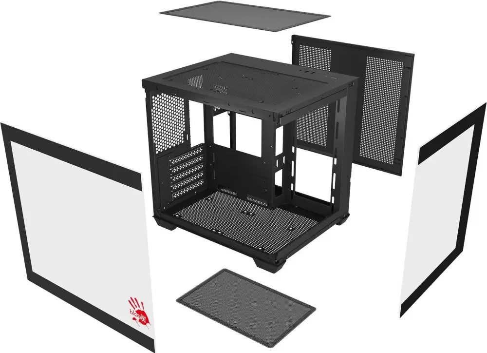 Корпус A4Tech Bloody CC-121 (черный) фото 2
