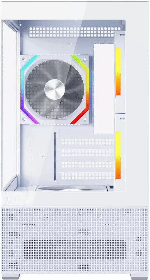 Корпус 1stPlayer CV6 ARGB CV6-WH-2FAR-W-2FH7R-W-1FH7-W (белый) фото 3