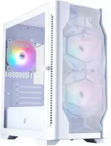 Корпус 1stPlayer D4-M FRGB (белый) фото