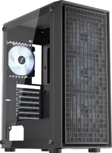 Корпус 1stPlayer GO6 GO6-BK-4FS7 (черный) фото