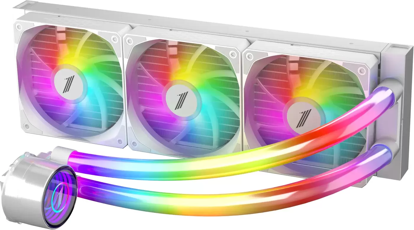 Система жидкостного охлаждения для процессора 1stPlayer MT360 Infinite Space (белый) фото