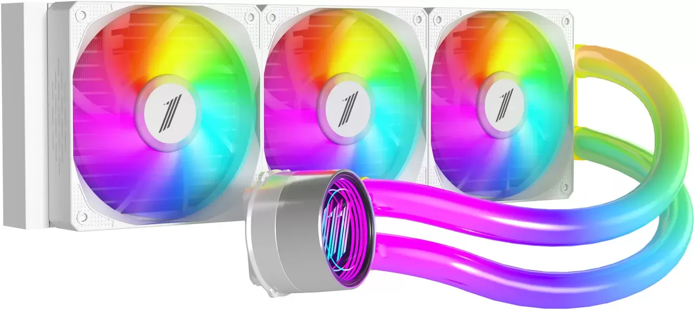 Система жидкостного охлаждения для процессора 1stPlayer MT360 Infinite Space (белый) фото