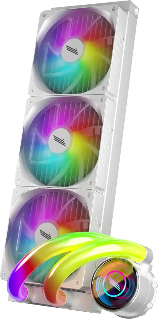 Система жидкостного охлаждения для процессора 1stPlayer MT360 Infinite Space (белый) фото