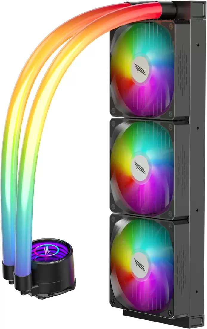 Система жидкостного охлаждения для процессора 1stPlayer MT360 Infinite Space (черный) фото