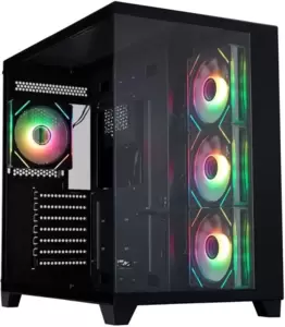 Корпус 1stPlayer MV8-TP MV8-TP-BK-3F7R-1F7 (черный) фото