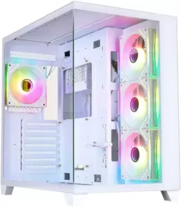 Корпус 1stPlayer MV8-TP MV8-TP-WH-3F7R-W-1F7-W (белый) фото