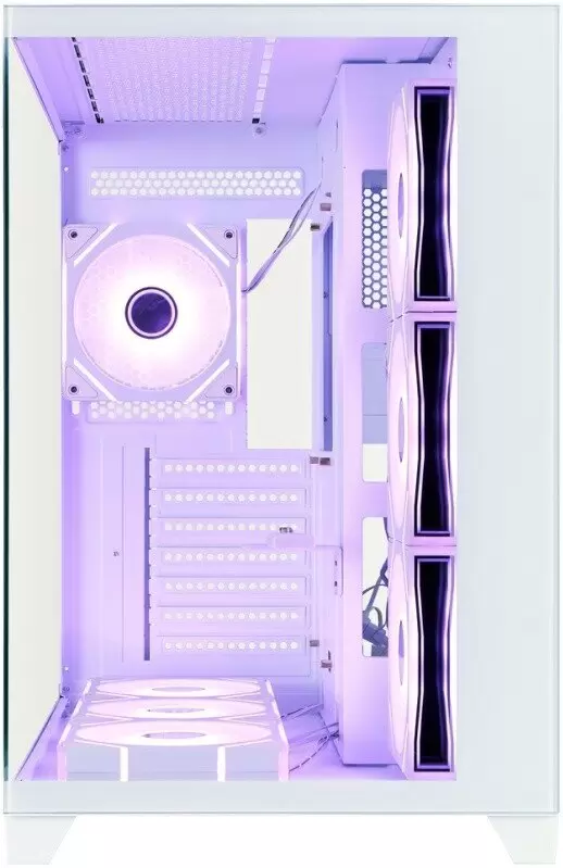 Корпус 1stPlayer MV8-TP MV8-TP-WH-6FC7R-W-1FC7-W-HUB2 (белый) фото 6