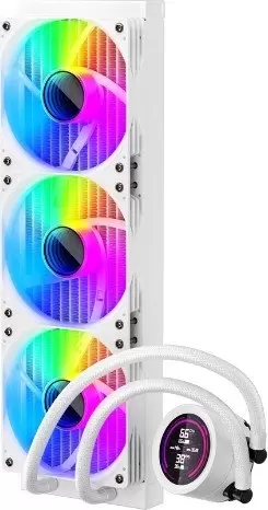 Система жидкостного охлаждения для процессора 1stPlayer TS4 360 (белый) фото