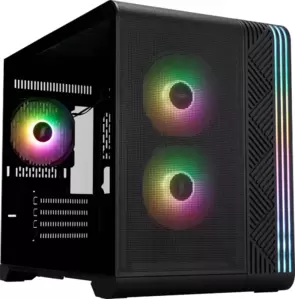 Корпус 1stPlayer VT6 (с тремя вентиляторами F7, черный) фото
