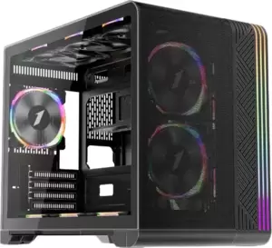 Корпус 1stPlayer VT6 (с тремя вентиляторами FS7, черный) фото