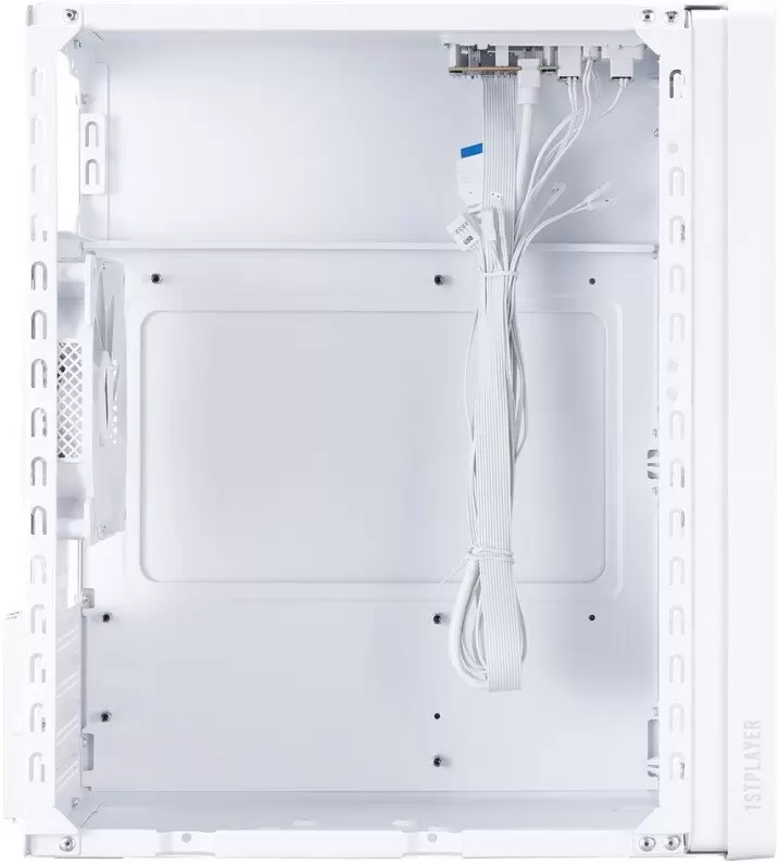 Корпус 1stPlayer WD1 WD1-WH-3F-W (белый) фото