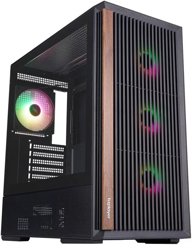 1stPlayer WD7 ARGB WD7-BK-4FA7-2FA7R (черный)