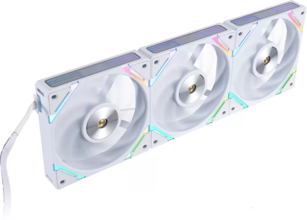 Комплект вентиляторов для корпуса 1stPlayer XF7 ARGB (3 шт, белый) фото
