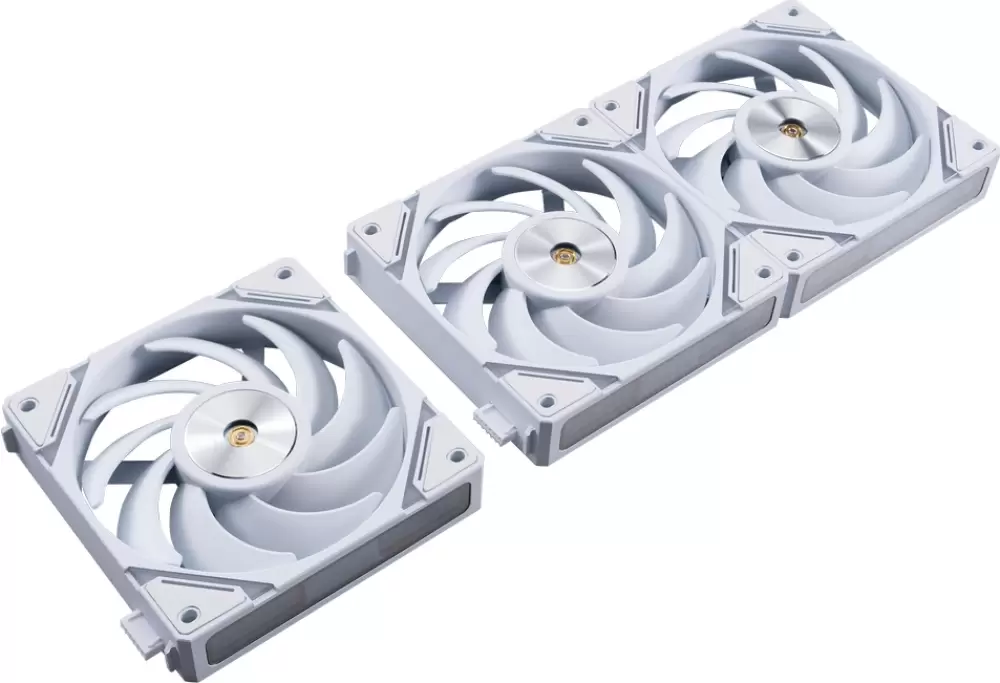 Комплект вентиляторов для корпуса 1stPlayer XF7 ARGB (3 шт, белый) фото