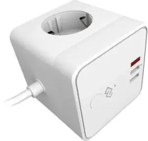 Сетевой фильтр Digma DiPlug Cube 1 EU Wi-Fi / DPC13S фото