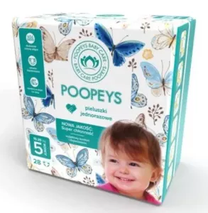 Подгузники POOPEYS 5 Junior 15-25 кг 28 штук (9691140003) фото