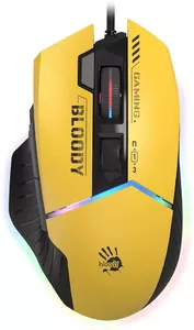 Игровая мышь A4Tech Bloody W95 Max Sports (желтый) фото