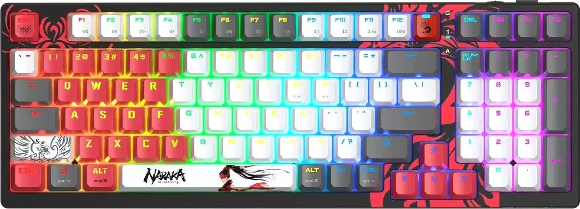 A4Tech Bloody WS98 Naraka (Bloody BLMS Red Plus)