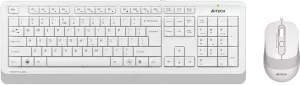 Проводной набор клавиатура + мышь A4Tech Fstyler F1010 White фото