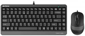 Клавиатура + мышь A4Tech Fstyler F1110 Grey фото