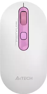 Компьютерная мышь A4Tech Fstyler FG20S (белый/розовый) фото